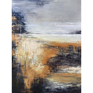 L'passo Benjamin, 30 x 40 Inch, Acrylic on Canvas, Abstract Paintings, AC-LPB-056 L'passo Benjamin, 30 x 40 Inch, Acrylic on Canvas, Abstract Paintings, AC-LPB-056